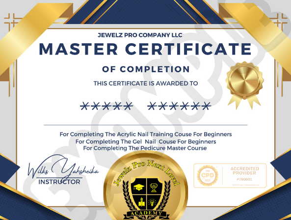 مدرک بین المللی کاشت ناخن